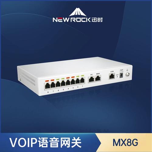 迅時MX8G VoIP桌面式語音網關 8口IP語音接入設備詳解